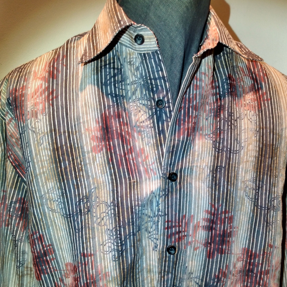 Klauss Boehler Concrete Jungle Button Up RARE